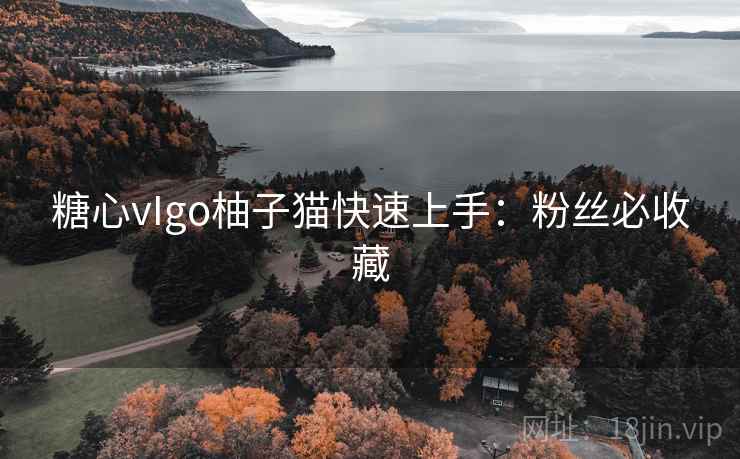 糖心vIgo柚子猫快速上手：粉丝必收藏